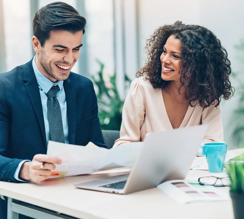 Multi-ethnic group of people on a business meeting
